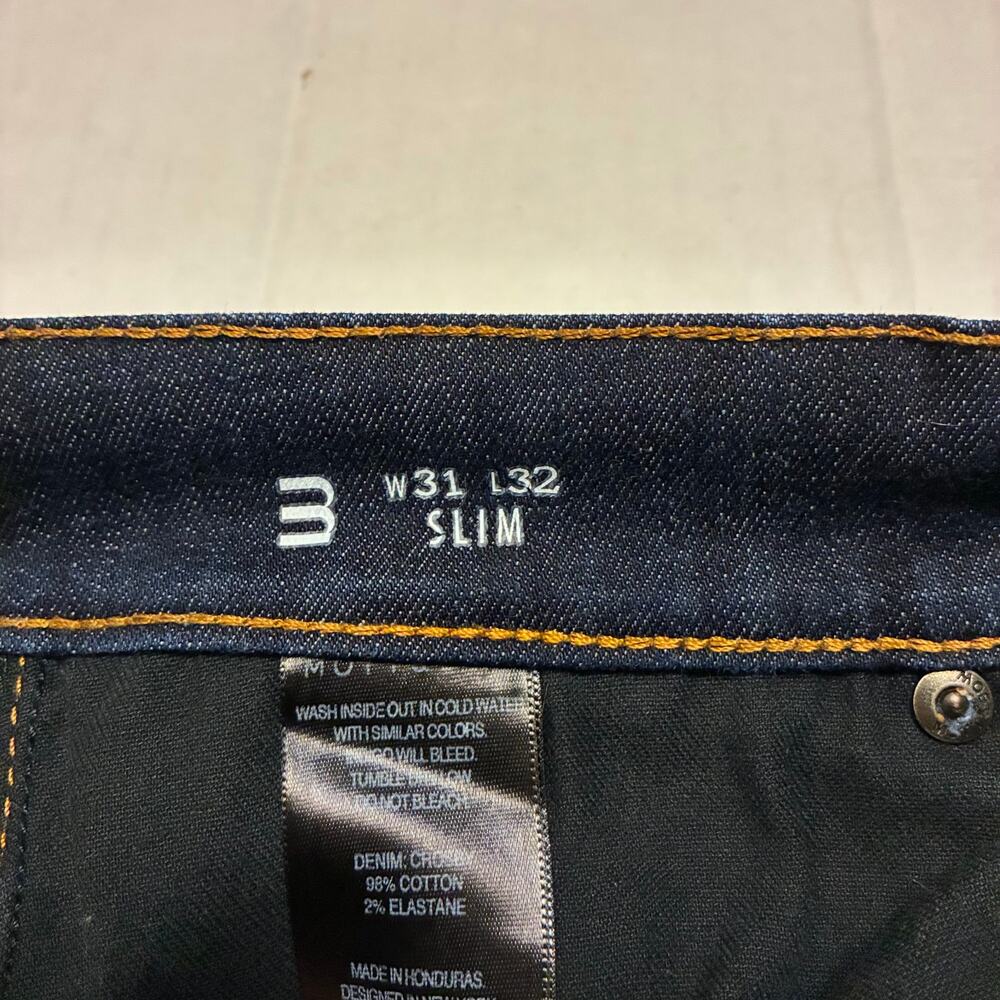 Mott and Bow Slim Fit Jeans Men's 31x32 Blue Soft Denim Indigo Casual - Picture 8 of 10